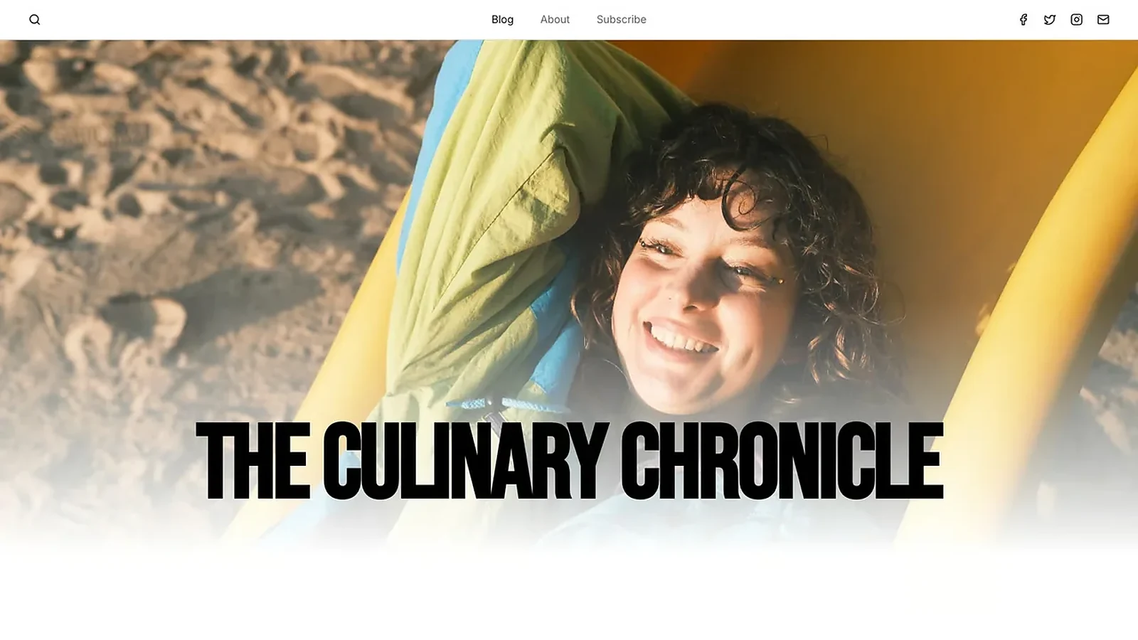 Blog: example website built with Lovable