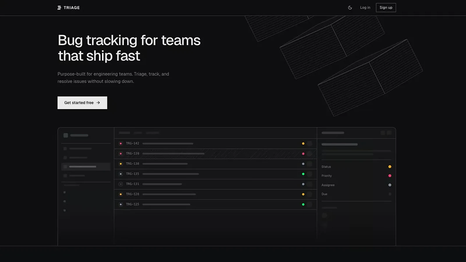 Developer tools: example website built with Lovable